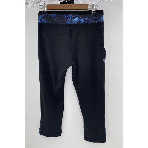 Huntworth Women’s Black‎ Cropped Active Pants Size Medium - Picture 2 of 10